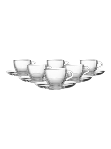 Ritzenhoff & Breker 6er Set Espresso-Set Barista 80 ml transparent in transparent
