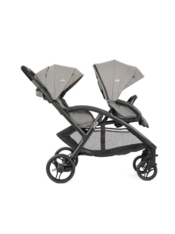 Joie Evalite Duo Pebble Zwillingskinderwagen in Grau ab 6 Monate