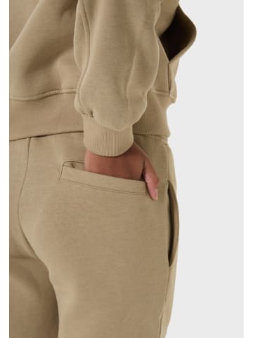 Tom Barron Freizeitanzug Oversize Zipper Relaxed Tracksuit With Hoodie in BRAUN