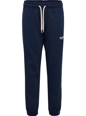 Hummel Kinder Sweat Pants "Loose Sweatpant Piping" in Blau