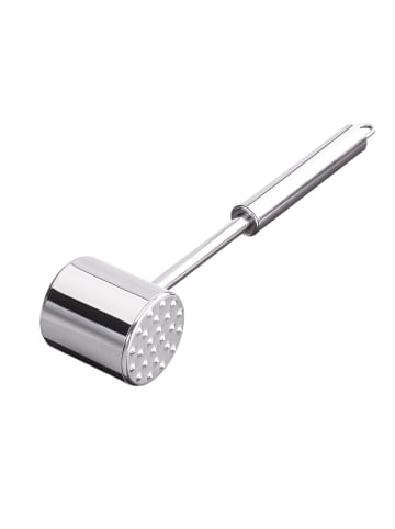 relaxdays Fleischklopfer in Silber