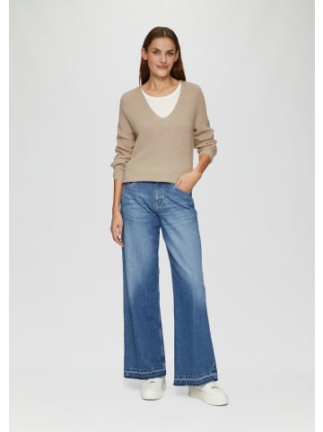s.Oliver Strickpullover langarm in Beige