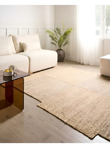 Beliani Kurzflor SANGLI in Beige - (W) 200 x (L) 300 cm