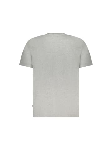 Guess Jeans Graues Baumwoll-T-Shirt