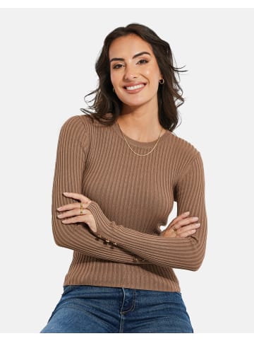 Threadbare Strickpullover Hannah in Brown