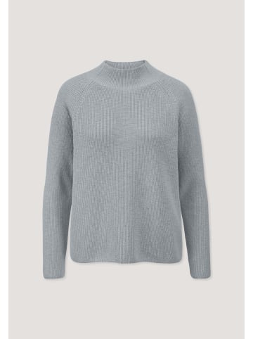 Hessnatur Hessnatur Strickpullover Relaxed aus reiner Bio-Baumwolle in nebelblau