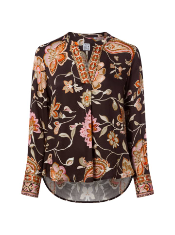 EMILY VAN DEN BERGH  Bluse in mocca mehrfarbig - 0001