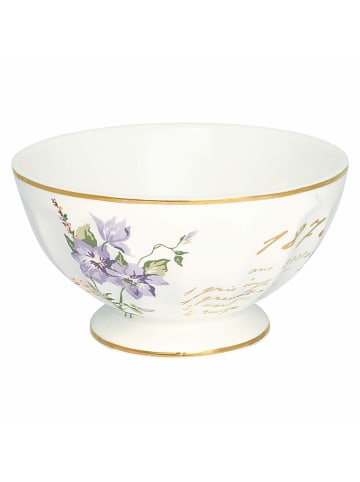 Greengate French Bowl Jacobe in Weiß | Gold | Bunt