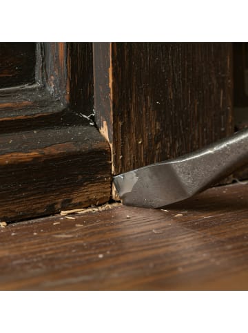 relaxdays 4-teiliges Stemmhebel -Set in Schwarz/ Rot - 200–600 mm