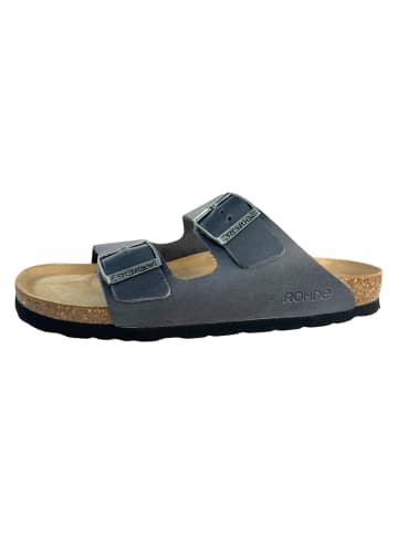ROHDE Clog Pantolette in blau