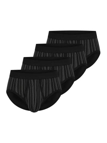 Schiesser Slip / Unterhose Original Classics Feinripp in Schwarz