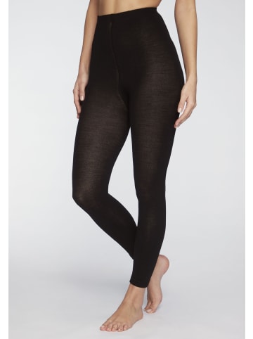 LAVANA basic Strickstrumpfleggings in 1x schwarz