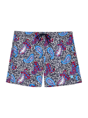 HOM Beach Boxer Seydou in navy print