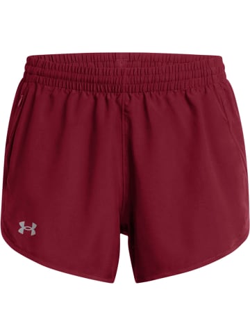 Under Armour Short "Ua Fly By 3'' Shorts" in Rot