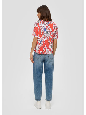 s.Oliver T-Shirt in 25A1_dunkelorange