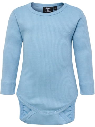 Hummel Kinder Langarmbody in Blau