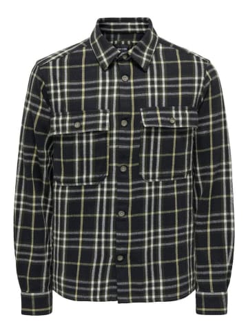 Only&Sons Langarmhemd in Black