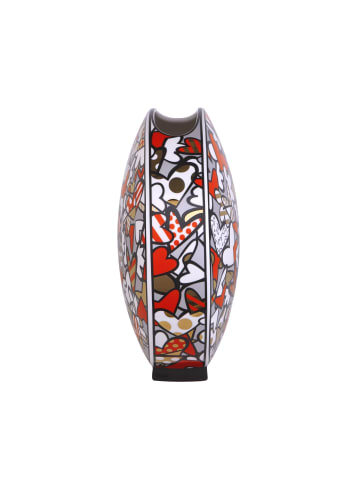 Goebel Vase " Romero Britto All we need is Love " in Bunt