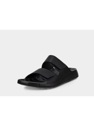 Ecco Pantolette in schwarz