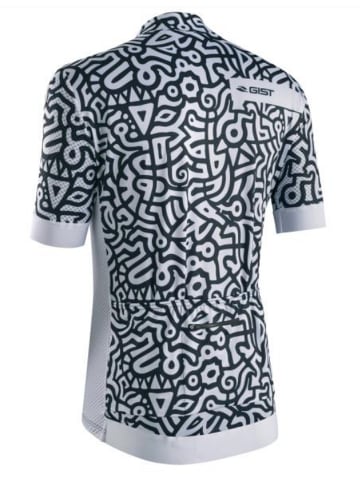 GIST Fahrrad-Trikot PAINT in weiß