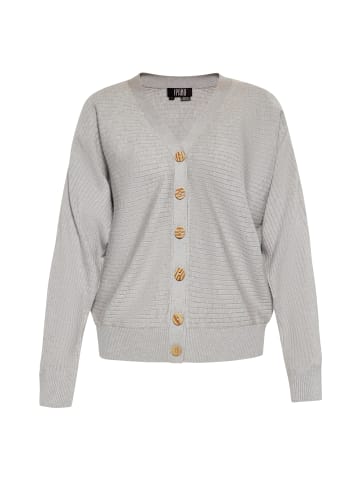 iparo Damen Cardigan in GRAU MELANGE