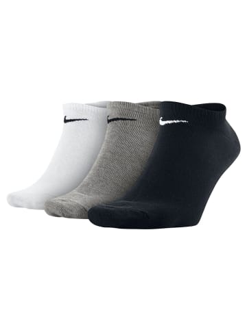 Nike Socken Cushioned No-Show 3P in schwarz