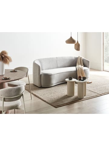 Beliani 3-Sitzer Sofa ROSET in Grau - (W) 202 x (H) 76 x (L) 92 cm