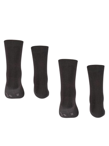 Falke Socken 4er Pack in Schwarz