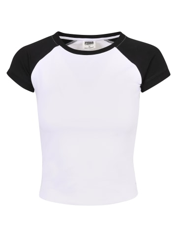 Urban Classics T-Shirt in white/black