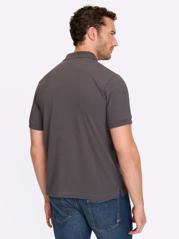 WITT WEIDEN Kurzarm-Poloshirt in anthrazit