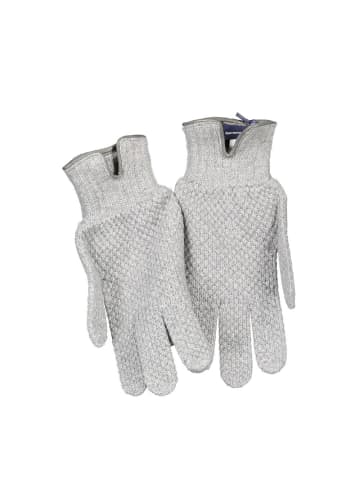 HARMONT & BLAINE Graue Woll-Handschuhe