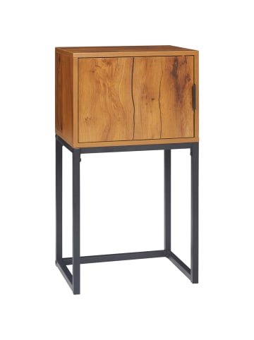 HOMCOM Konsolentisch-40L x 30B x 76H cm-Naturholz