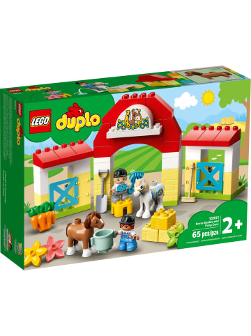 LEGO DUPLO® Set Pferdestall 10951 65x Teile - ab 18 Monaten in multicolored