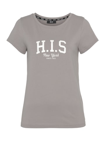 H.I.S. T-Shirt in grau