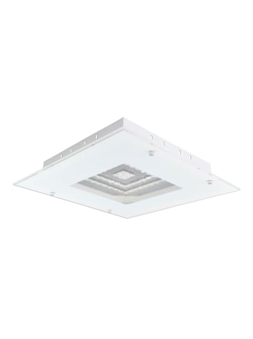 näve LED Deckenleuchte "BANGKOK" in weiß - (L)44 cm x (B)44 cm x (H)13 cm - EEK F