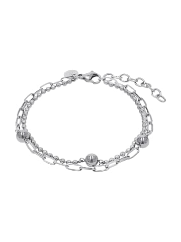Tom Tailor Armband Edelstahl in silber