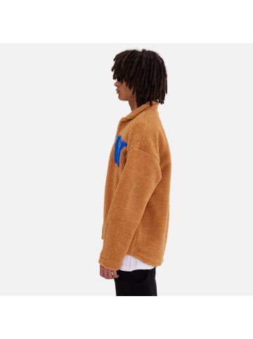 COFI 1453 Fleecejacke Teddy W in Hellbraun