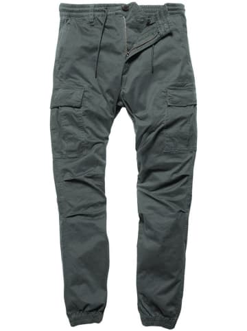 Vintage Industries Cargohose in Grau