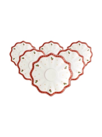 Villeroy & Boch 6er Set Kaffee-/Teeuntertassen Toy's Delight ø 17,5 cm in bunt