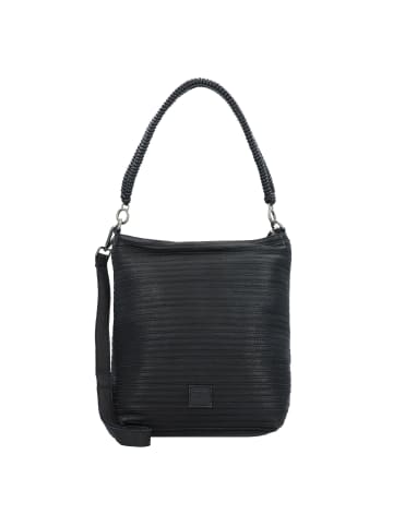 FREDs BRUDER Enna Schultertasche Leder 32.5 cm in black