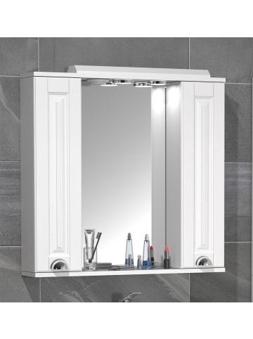 VCM  Spiegelschrank Bad Spiegel Casalo XL in Weiß