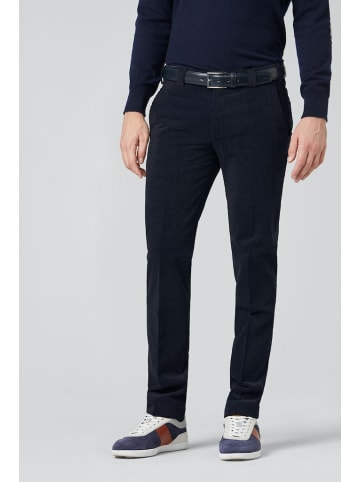 Meyer Chino für Herren in dunkel-blau