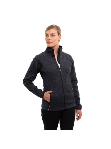 Icepeak Strickfleecejacke Bleeker Midlayer in Dunkelblau