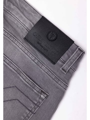 Carlo Colucci 5-Pocket-Jeans Cazzolla in Grau