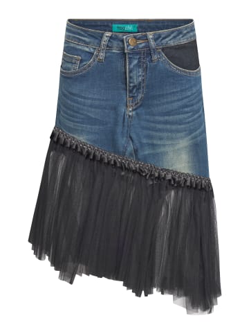 TOOCHE Rock "Jeansjupe Tüll" für Damen in blau