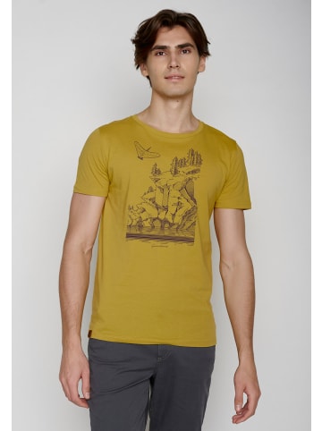 GreenBomb T-Shirt Nature Sea Dragon in Gelb Kabine