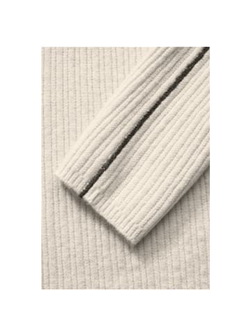 Street One Pullover in cream white melange