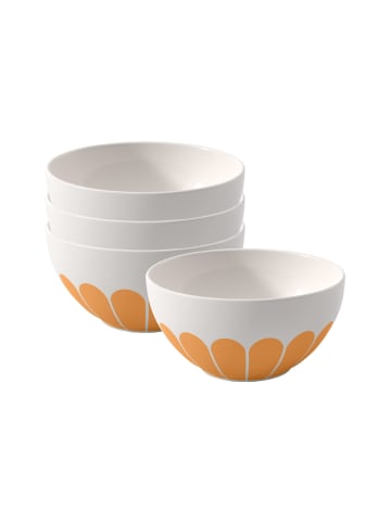 Villeroy & Boch 4er Set Müslischalen Fleur Couleur ø 14,1 cm in Soleil