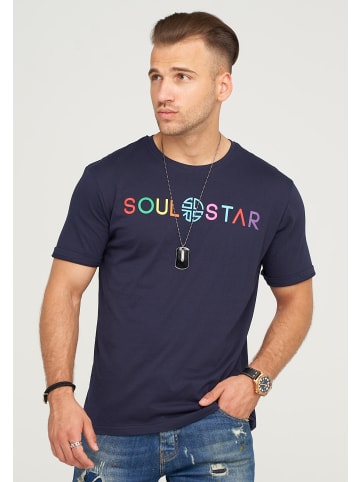 SOULSTAR T-Shirt NEW YORK in Navy