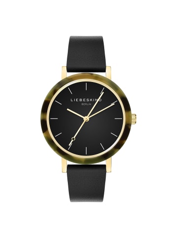 LIEBESKIND BERLIN Uhr Acetat Statement in schwarz